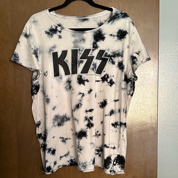 KISS tie dye T-Shirt - Picture 1 of 2
